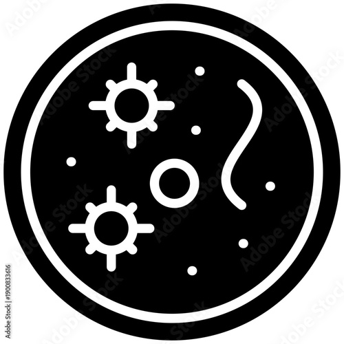 Petri Dish Vector Icon