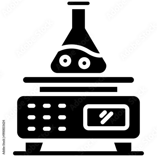 Lab Shaker Vector Icon