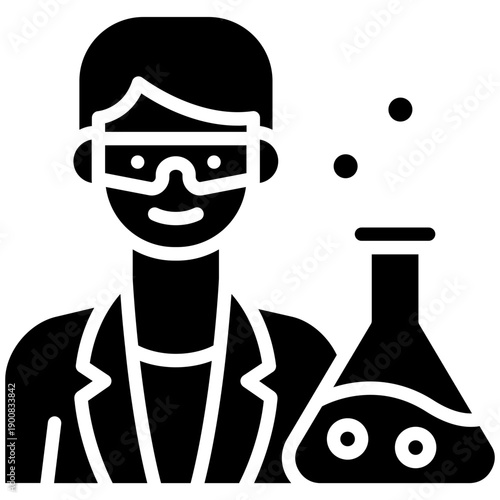 Scientist Vector Icon