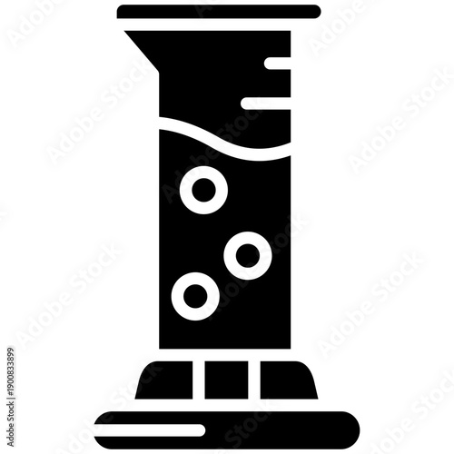 Graduated Cylinder Vector Icon