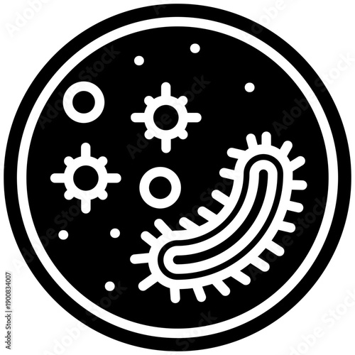 Microorganism Vector Icon