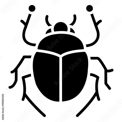 Scarab Vector Icon