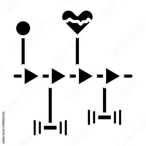 Baseline Activity Vector Icon