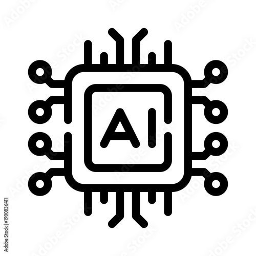 ai line icon