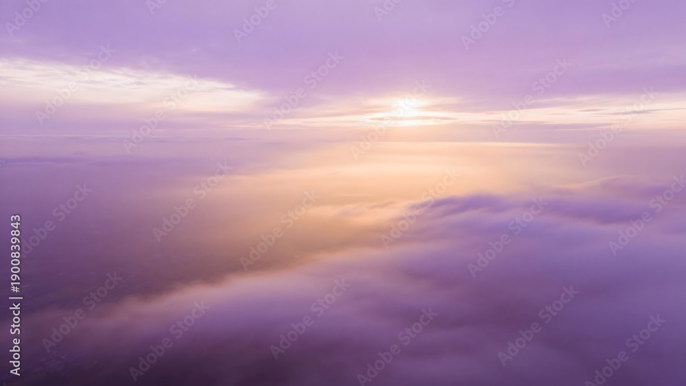 Obraz premium SunsetAboveClouds