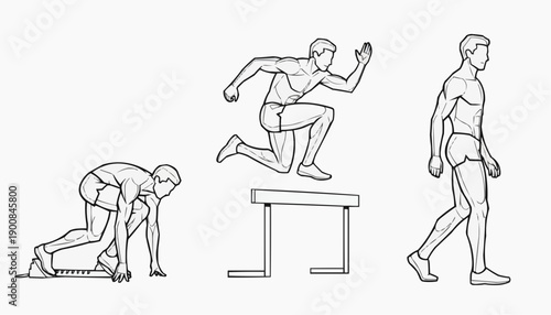 vector illustration of a man and woman