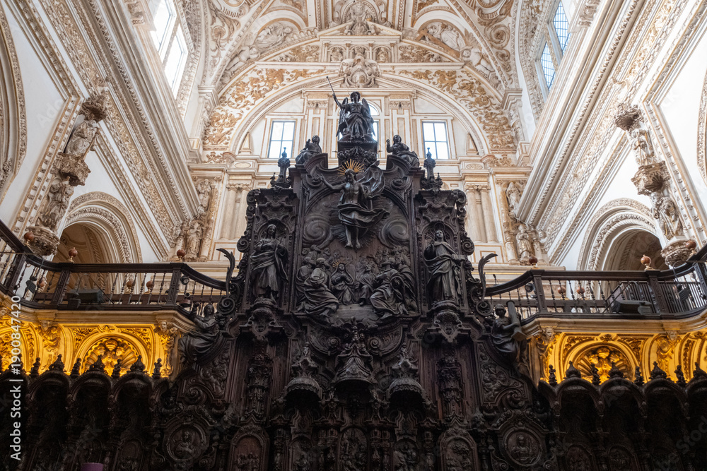Obraz premium Cordoba old town in Spain Mosque-Cathedral