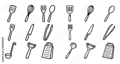 Culinary Utensil Icons