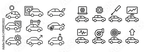 Car Tuning Icons