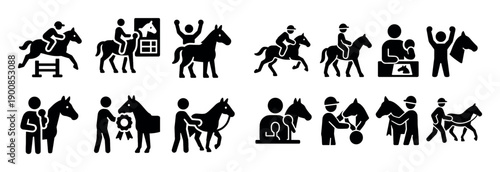 Hippodrome Activities Icons