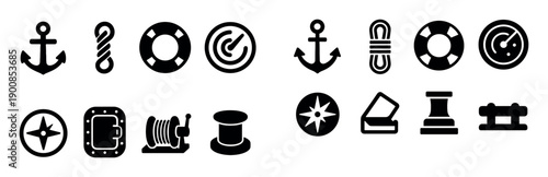 Shipping Equipment Icons