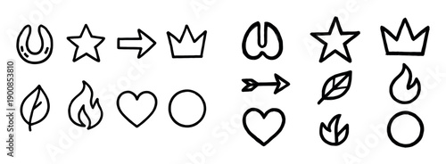 Equestrian Icon Grid