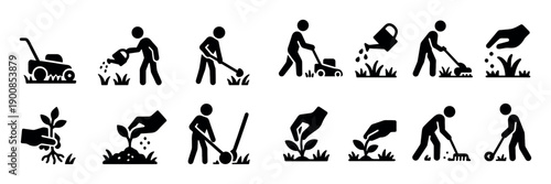 Lawn Care Icons