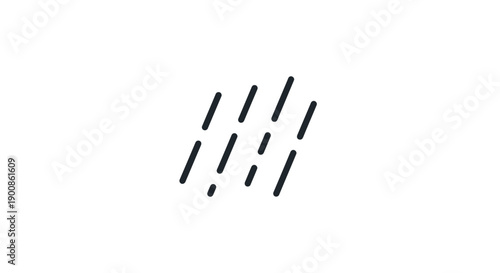 Black Diagonal Lines on White Background.