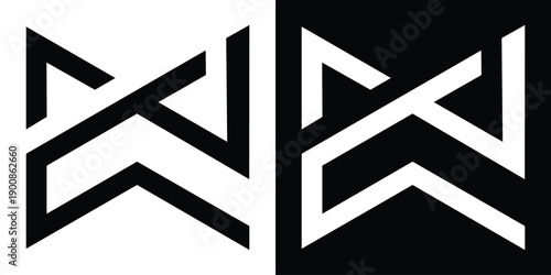 Professional Innovative Initial DM logo and MD logo. Letter DM or MD Minimal elegant Monogram. Premium Business Artistic Alphabet symbol and sign stock illustration