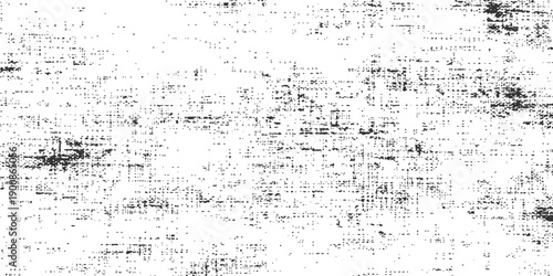 Vintage abstract grunge vector illustration of a classical musical score featuring piano notes and a clef pattern on old paper texture for an artistic song composition design