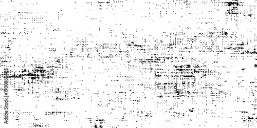 An abstract vintage grunge background design featuring a black ink paint texture and dirty paper pattern with numbers for a weathered wall art vector backdrop