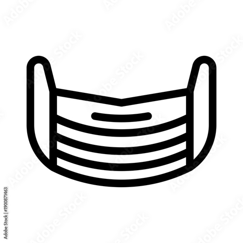 mask line icon