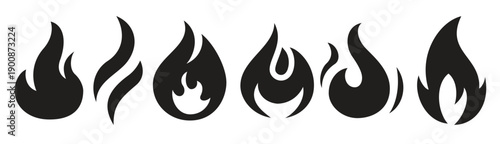 fire flames icons
