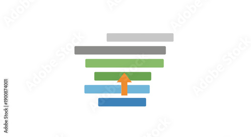 Colorful Books Stack with Bookmark.