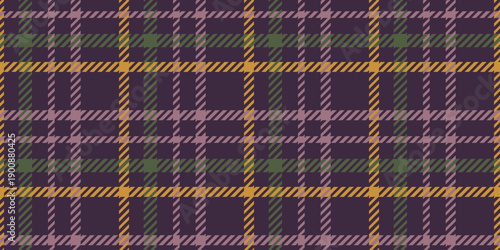 Color twill scotland textile seamless pattern. Fabric texture check tartan plaid. Abstract geometric background for cloth, card, fabric. Monochrome graphic repeating design. Modern squared ornament.