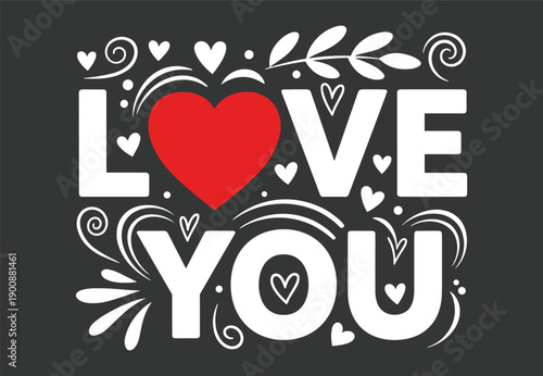 Collection of happy and sad heart characters, romantic couple on park bench, and family holiday dinner gathering for love and celebration