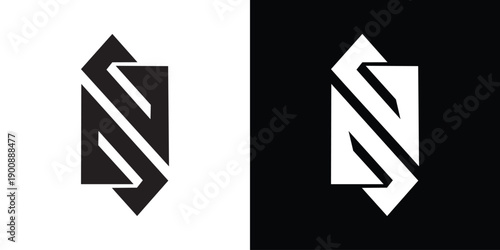 Professional Innovative Initial DM logo and MD logo. Letter DM or MD Minimal elegant Monogram. Premium Business Artistic Alphabet symbol and sign stock illustration