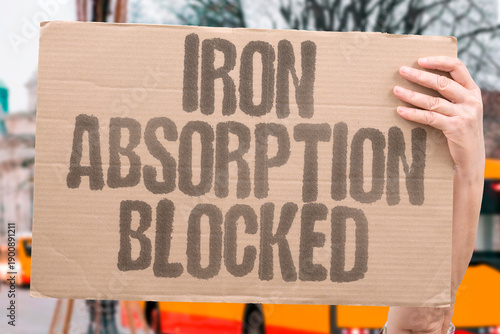 Photos "Iron Absorption Blocked" Tea tannins prevent mineral uptake badly