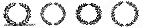 Timeless Elegance: Laurel Wreath Emblem