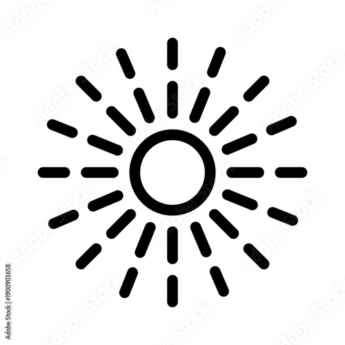 sun line icon