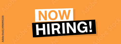 Now hiring
