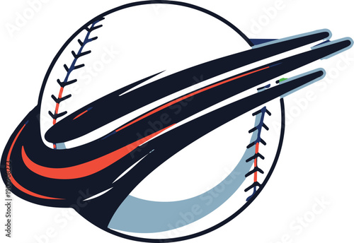 Baseball logo template design