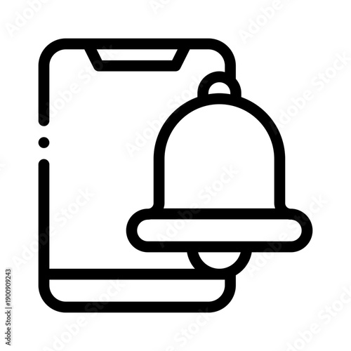 notifications line icon