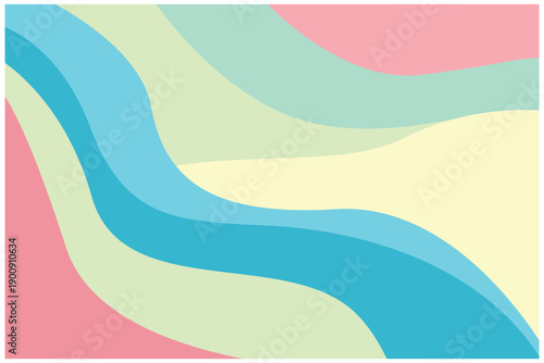 Trendy Gradient Wave Vector