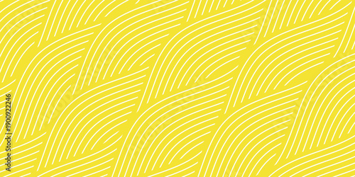 Pasta background, spaghetti abstract geometric pattern. Macaroni yellow poster. Wavy abstract pattern.vector eps10
