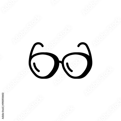 Glasses line icon, vision, eyewear and accessories