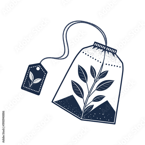 Simple Tea Bag Illustration