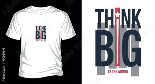 Motivational T-shirt design vector art print templet