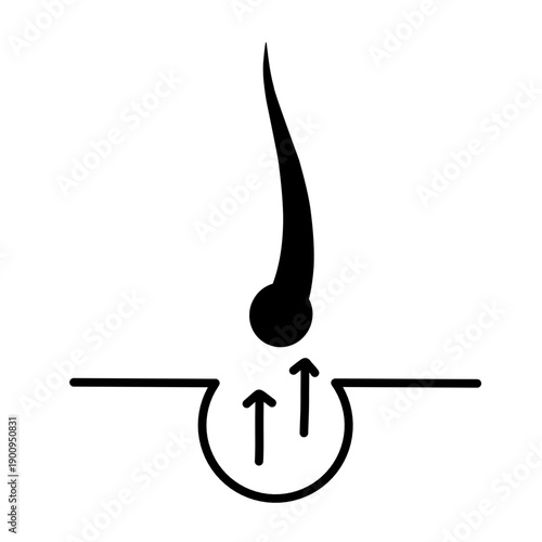 Hair care vector icon