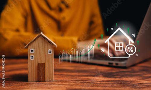Obraz na plátně Real estate investment concept