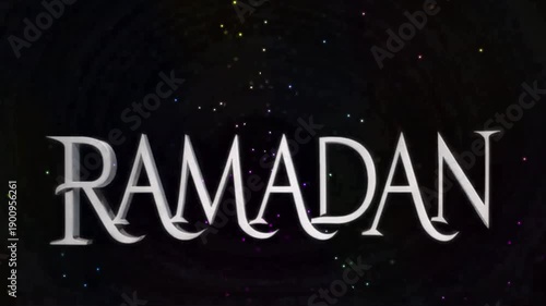A Sacred Ramadan Pattern Unfolds in Light to support mosque visuals, Islamic branding identity, fasting reminders, greeting animations, and peaceful spiritual storytelling