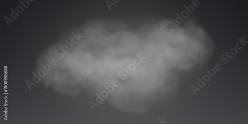 Magic effect of fog and smoke. Vector illustration