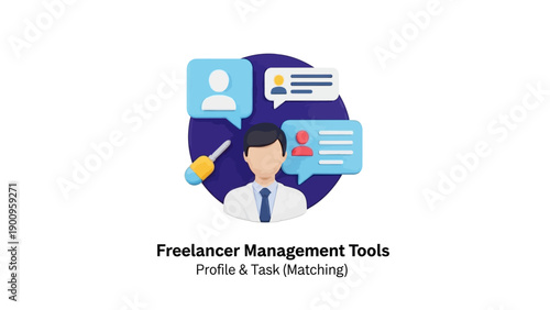 Freelancer management tools profile task.