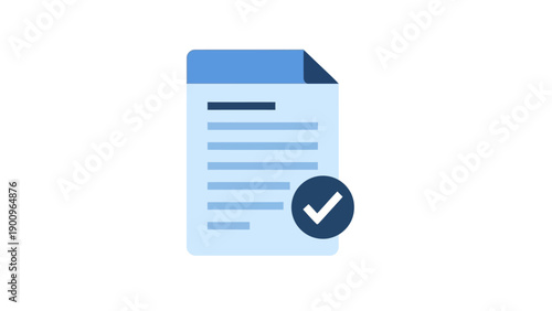 Approved Document with Checkmark Icon.
