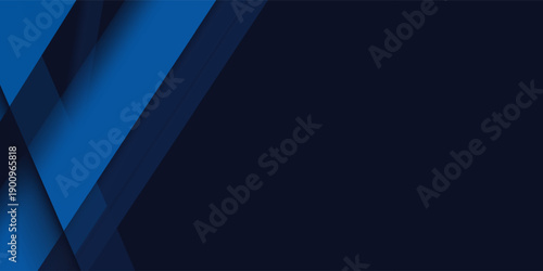 Dark blue modern business abstract background. Vector illustration design for presentation, banner, cover, web, flyer, card, poster, wallpaper, texture, slide, magazine, and powerpoint