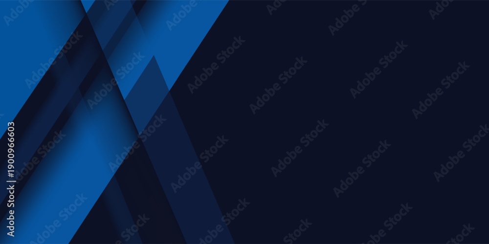 Obraz premium Dark blue modern business abstract background. Vector illustration design for presentation, banner, cover, web, flyer, card, poster, wallpaper, texture, slide, magazine, and powerpoint