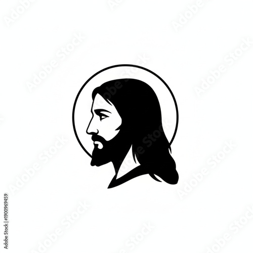 Silhouette of Jesus Christ 