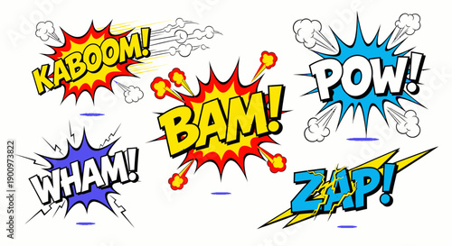 comic book explosion effects