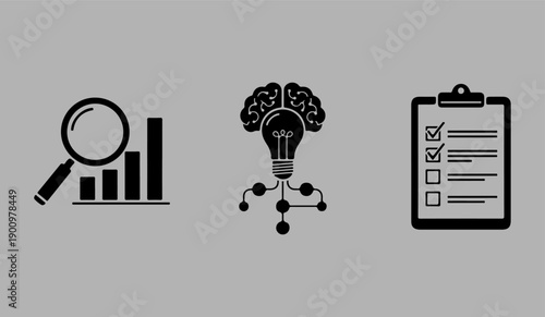 Analyzing data and ideas with a critical eye and documenting findings.