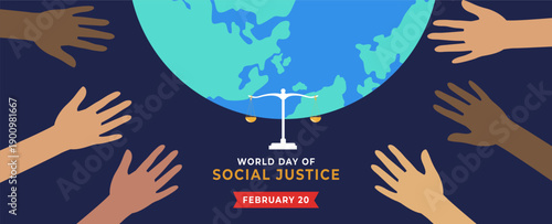 World day of socisl justice flyer 